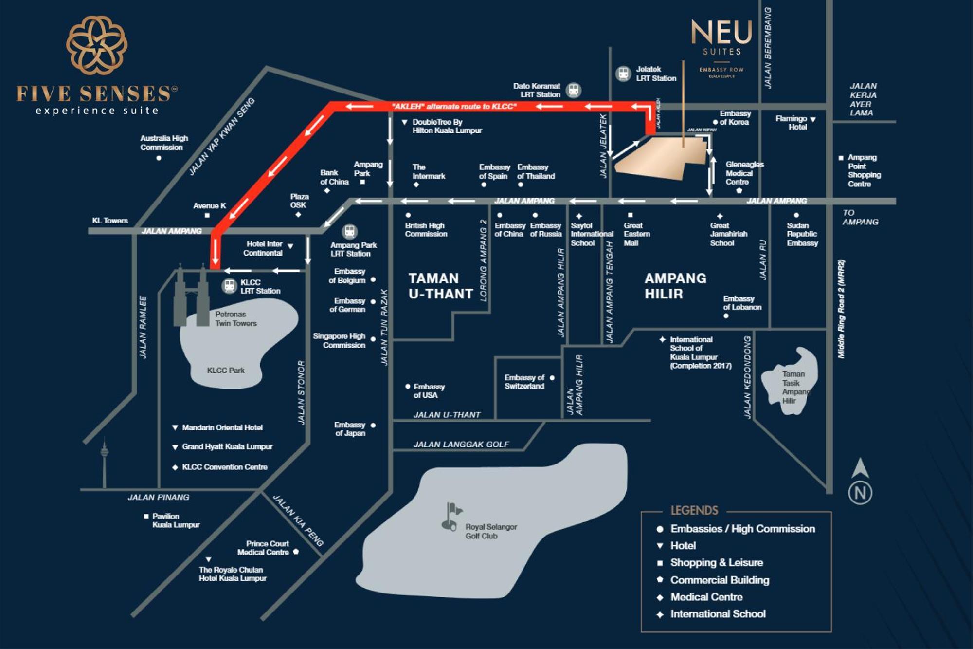 Neu Suites Signature Suites, Klcc クアラルンプール エクステリア 写真
